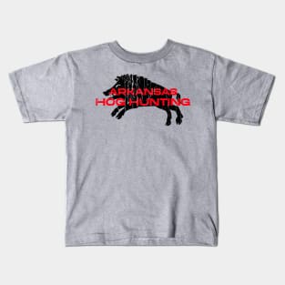 ARKANSAS HOG HUNTING Kids T-Shirt